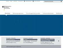 Tablet Screenshot of empirische-bildungsforschung-bmbf.de